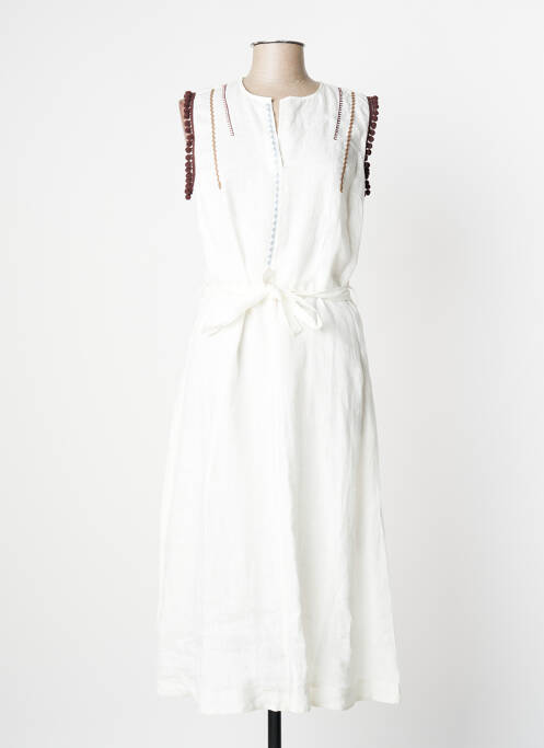 Robe longue blanc MANILA GRACE pour femme