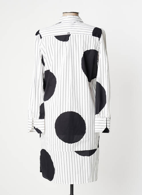 Robe mi-longue blanc MANILA GRACE pour femme