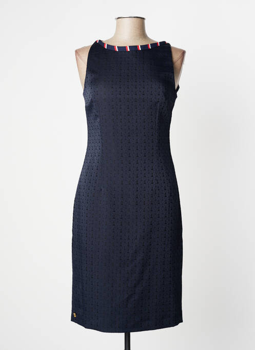 Robe mi-longue bleu MANILA GRACE pour femme