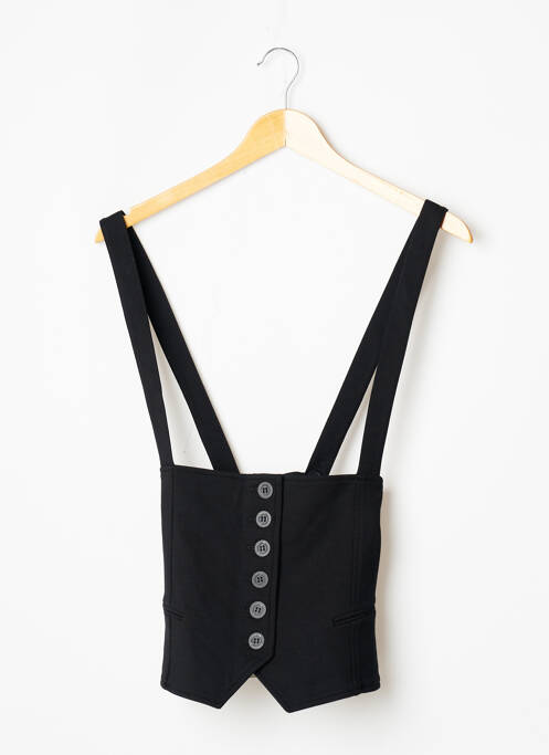 Top noir BLEU BLANC ROUGE pour femme