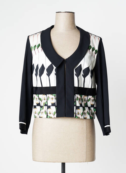 Veste casual noir BLEU BLANC ROUGE pour femme