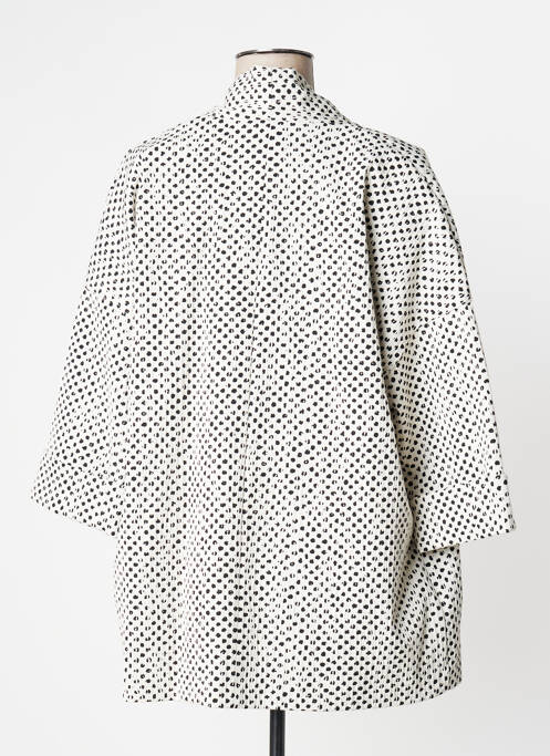 Veste kimono blanc MANILA GRACE pour femme