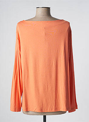 T-shirt manches longues manches longues orange NIU femme