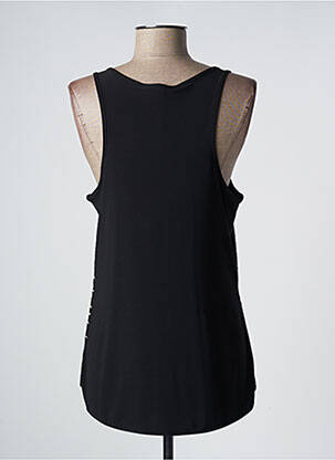 Top sans manche sans manche noir BLEU BLANC ROUGE femme
