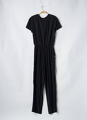 Combi-pantalon poches manches longues noir MANILA GRACE femme