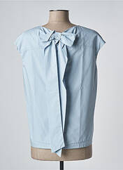 Blouse bleu MANILA GRACE pour femme seconde vue