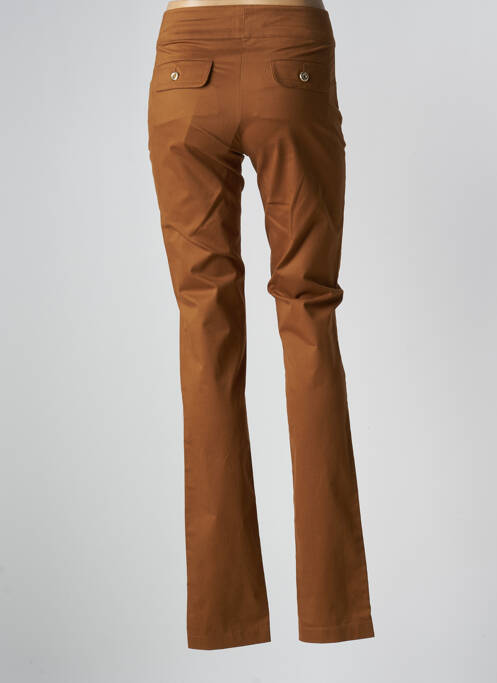 Pantalon slim jaune BLANC BLEU pour femme