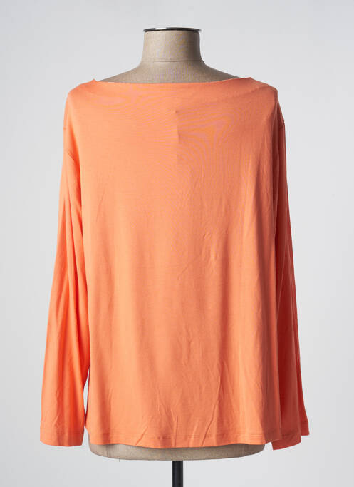 T-shirt orange NIU pour femme