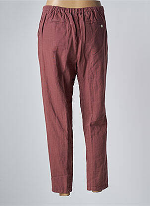 Pantalon 7/8 taille élastique taille normale rose MANILA GRACE femme