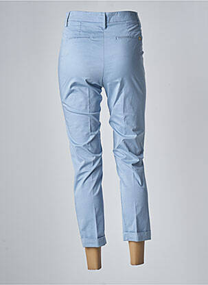 Pantalon 7/8 stretch taille normale bleu MANILA GRACE femme