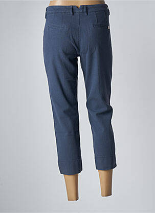 Pantacourt stretch taille basse bleu MANILA GRACE femme