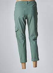 Pantalon cargo vert INDIES pour femme seconde vue