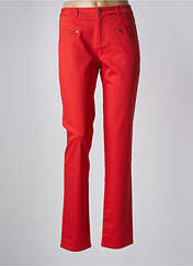 Pantalon slim rouge BLEU BLANC ROUGE pour femme seconde vue