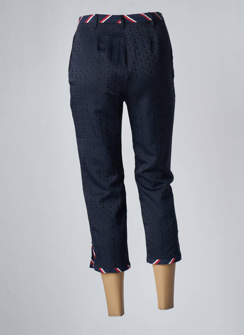 Pantacourt bleu MANILA GRACE pour femme