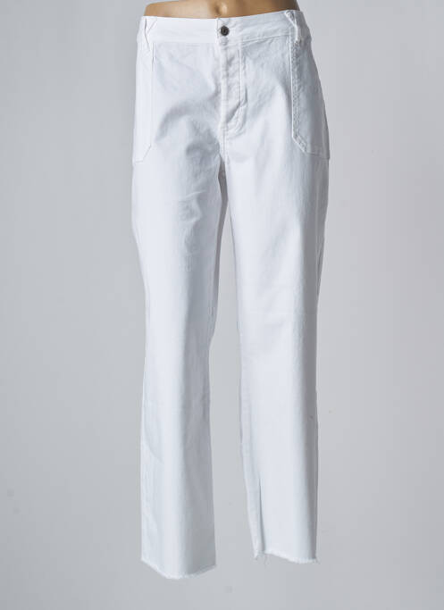 Pantalon droit blanc INDIES pour femme