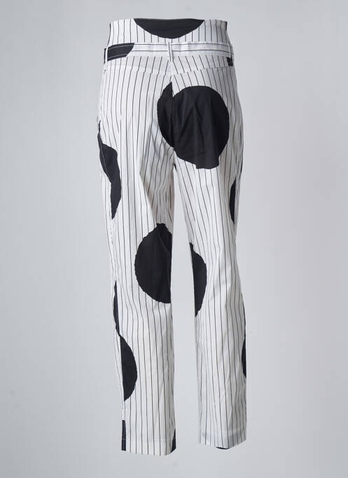 Pantalon droit blanc MANILA GRACE pour femme