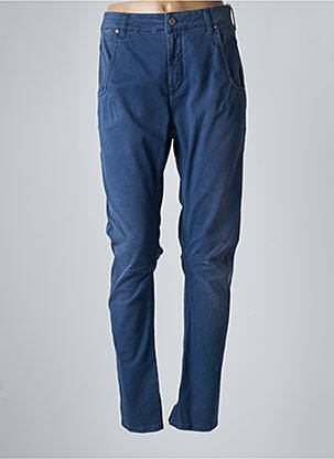Jeans coupe droite stretch taille normale bleu MANILA GRACE femme