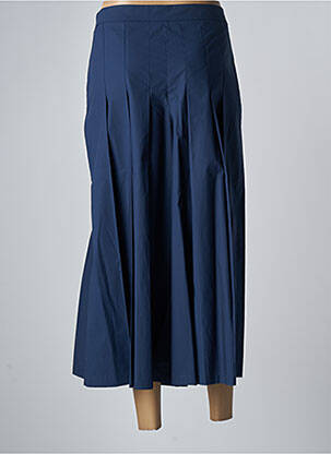 Pantacourt taille haute taille haute bleu TWINSET femme
