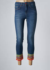 Jeans coupe slim bleu BLEU BLANC ROUGE pour femme seconde vue