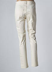 Pantalon slim beige BLEU BLANC ROUGE pour femme seconde vue