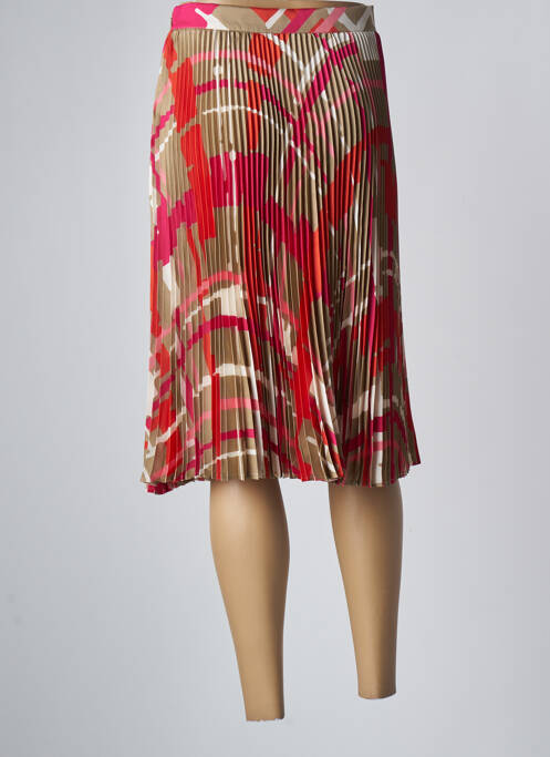Jupe mi-longue rouge TWINSET femme