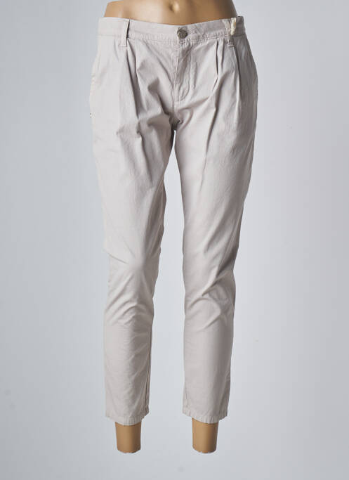 Pantalon 7/8 gris MANILA GRACE pour femme