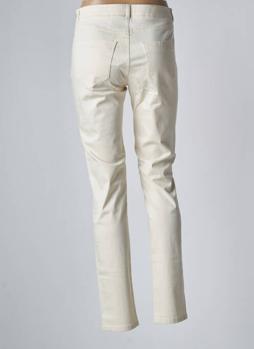 Pantalon slim beige BLEU BLANC ROUGE pour femme
