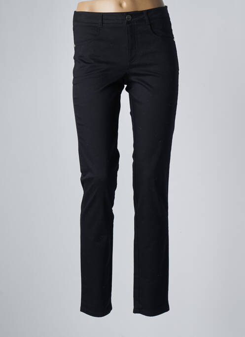 Pantalon slim noir BLEU BLANC ROUGE pour femme