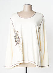 T-shirt beige KAKIE pour femme seconde vue