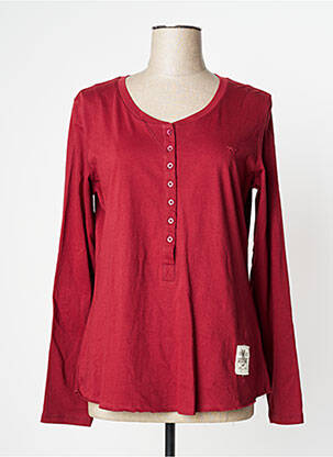 T-shirt rouge MUSTANG pour femme