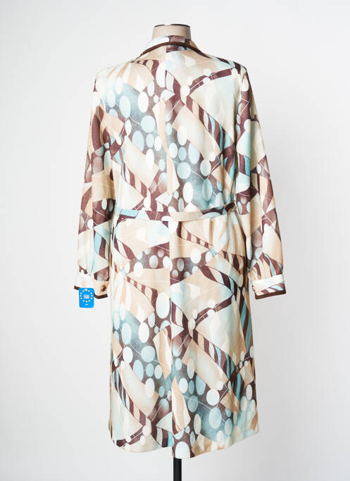 Robe mi-longue marron JSW PARIS pour femme