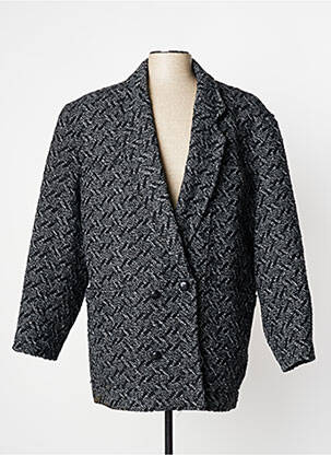 Manteau court poches sans capuche noir DANIEL MIRVILLE homme