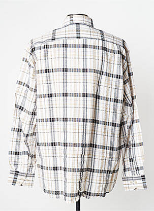 Chemise manches longues manches longues beige EASYLINE homme
