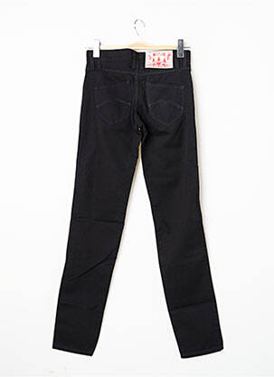 Pantalon slim tissage popeline taille normale noir MUSTANG femme