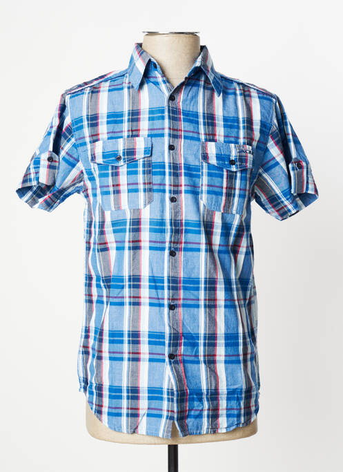 Chemise manches courtes bleu CBK pour homme