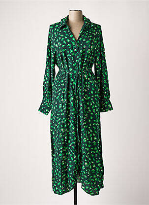 Robe longue vert ONLY CARMAKOMA pour femme