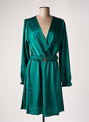 Robe mi-longue vert SUZZY & MILLY pour femme
