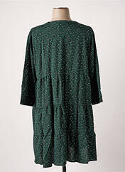 Robe mi-longue vert CHRISTY pour femme seconde vue