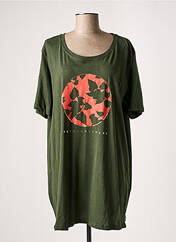 Robe courte vert ONLY CARMAKOMA pour femme seconde vue
