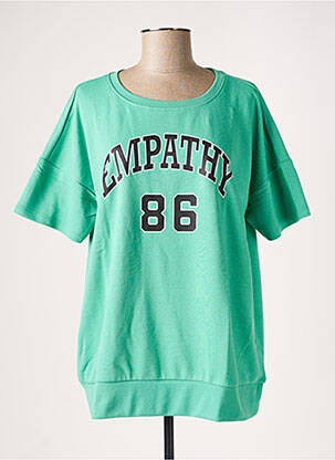 Sweat-shirt vert ONLY CARMAKOMA pour femme