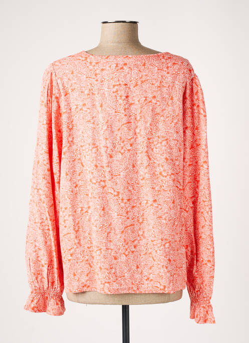 Blouse manches longues manches longues orange CREAM femme