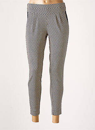 Pantalon 7/8 taille haute taille haute bleu CREAM femme