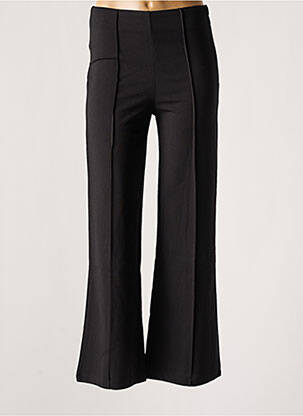 Pantalon flare stretch taille normale noir JUBYLEE femme