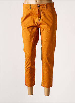 Pantalon 7/8 orange SARAH JOHN pour femme