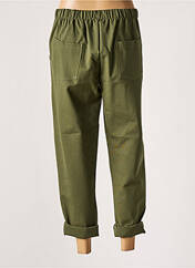 Pantalon droit vert C'MELODIE pour femme seconde vue