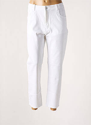 Pantalon slim blanc X-MAX pour femme