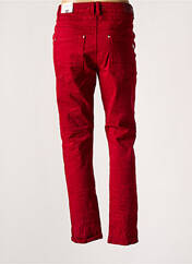 Pantalon slim rouge KAROSTAR pour femme seconde vue