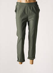 Pantalon slim vert E&F pour femme seconde vue