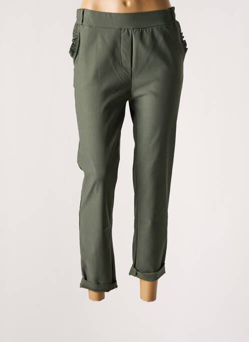 Pantalon slim vert E&F pour femme