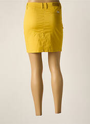 Jupe courte jaune LPB pour femme seconde vue